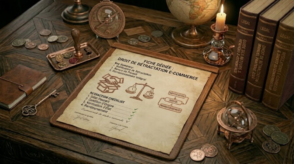 Droit de rétractation e-commerce